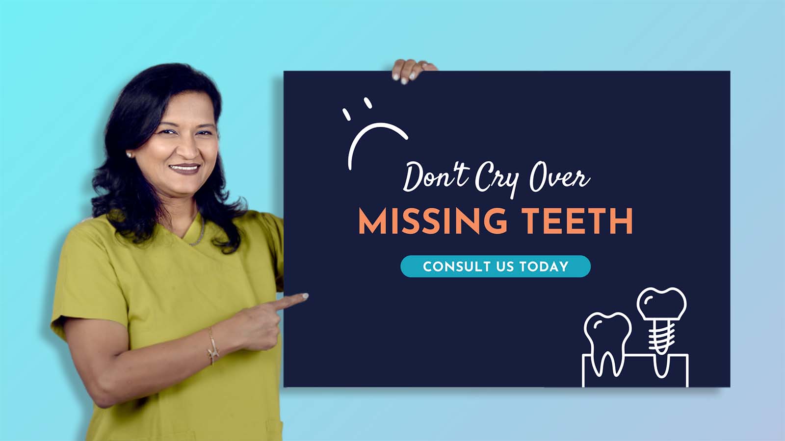 Missing Teeth Treatment - Dental Implants 